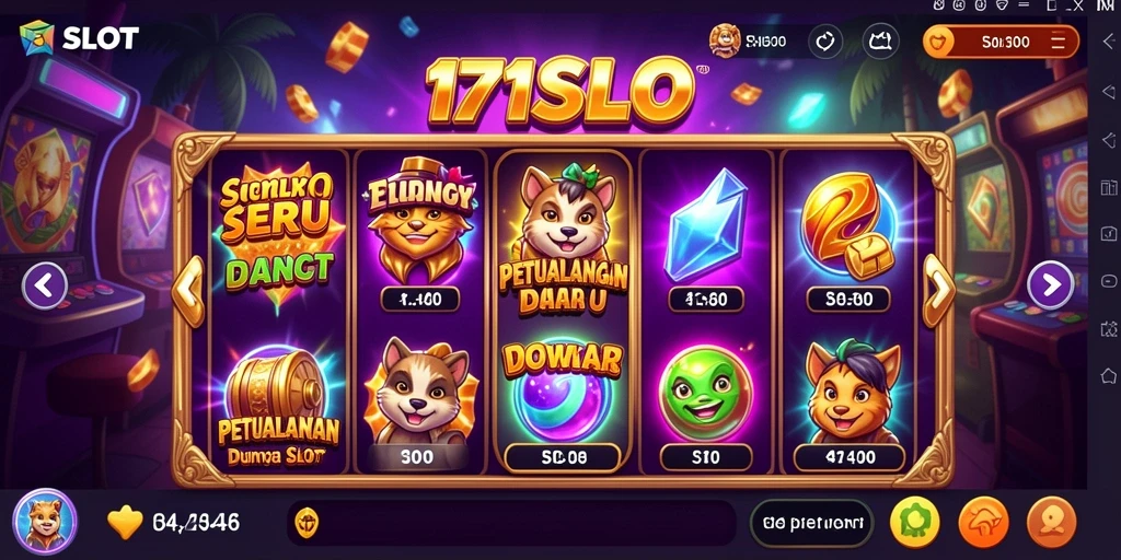 Gameplay menarik dari 171SLOT dengan tema petualangan yang mengasyikkan.