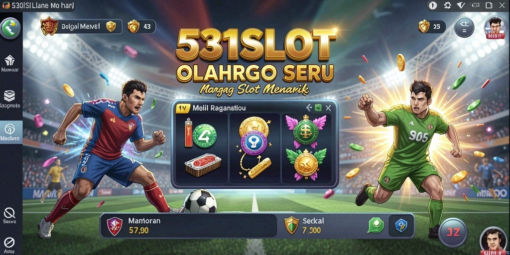 Tampilan permainan slot olahraga yang seru dan menarik.