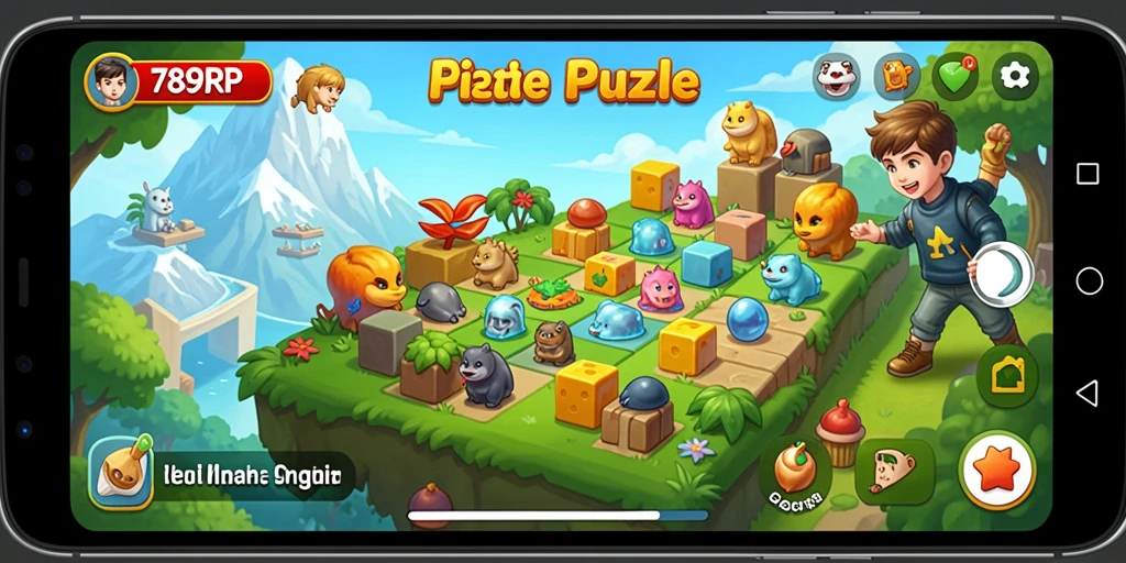 Tangkap layar gameplay 789RP menunjukkan teka-teki yang menantang dan menarik.