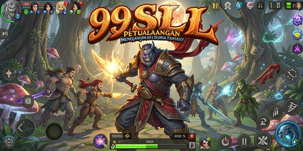 Screenshot gameplay <strong>99SLL</strong> menunjukkan aksi seru dan grafis memukau.