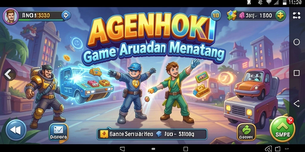 Gameplay seru dengan grafis menakjubkan di AGENHOKI.