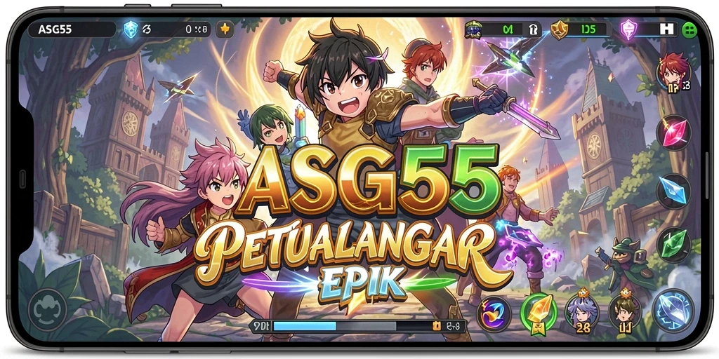 Screenshot menarik dari gameplay Anime ASG55.