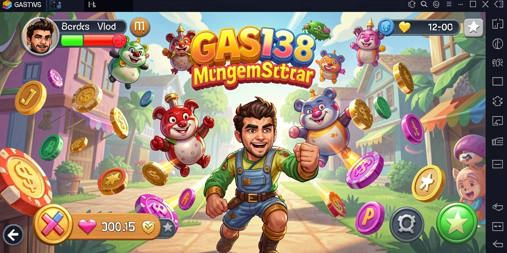 Tampilan gameplay GAS138 yang penuh tantangan dan seru.