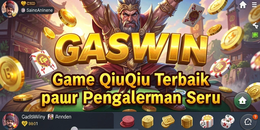 GASWIN - Tangkapan layar permainan QiuQiu yang seru.