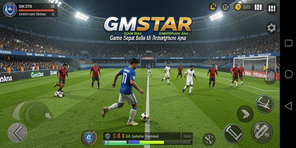 Tampilan gameplay GMSTAR yang realistis dan mendebarkan.