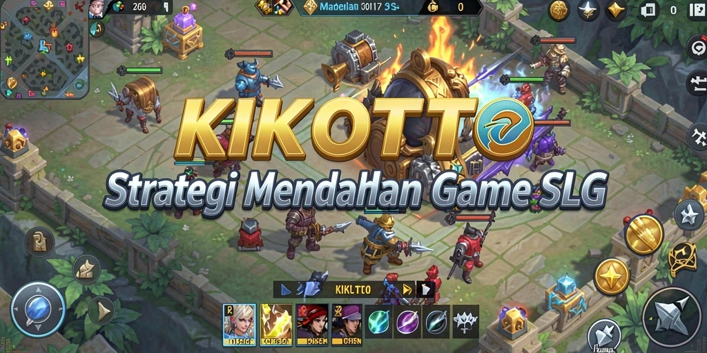 Tampilan menarik dari gameplay KIKOTOTO yang penuh strategi.