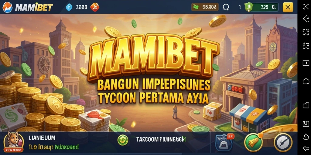 Tangkapan layar MAMIBET menampilkan pengelolaan bisnis yang dinamis dan menarik.