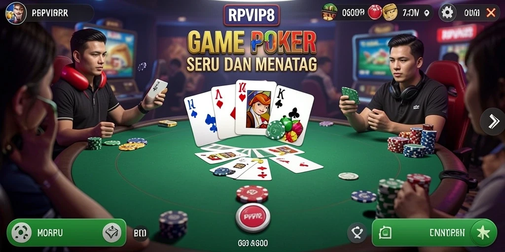 Tampilan gameplay seru dari RPVIP8 dengan momen mendebarkan.