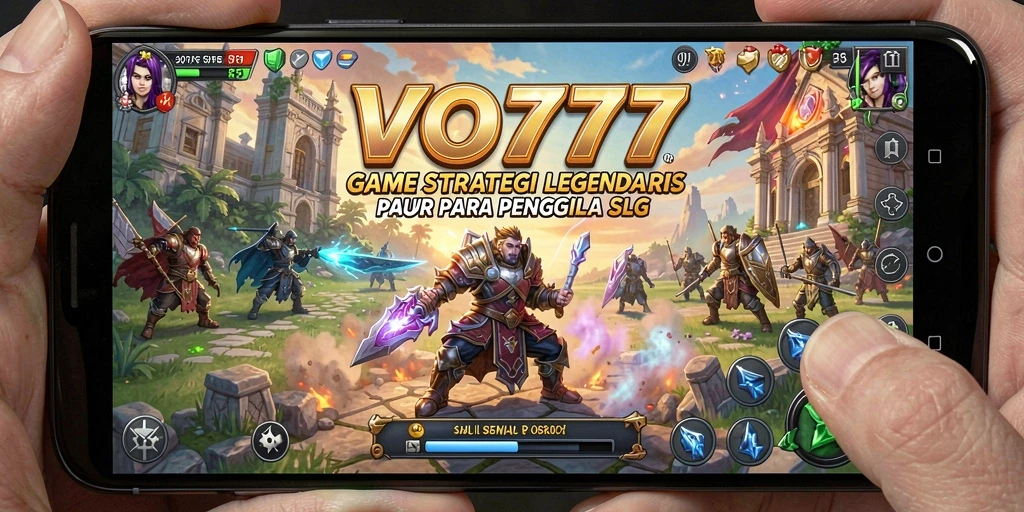 Screenshot gameplay yang menampilkan momen strategis dalam VO777.